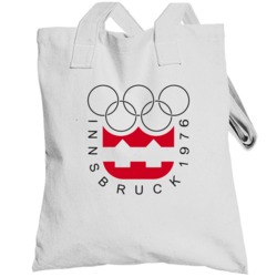 Innsbruck Winter Olympics 1964 Retro Olympiad Logo World Event Totebag