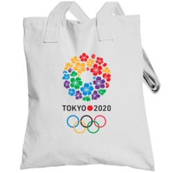 Tokyo Summer 2020 Olympics Logo World Olympiad Event Totebag