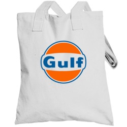 Gulf Gas Station Logo Cars Totebag