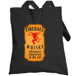 Fireball Whisky Cool Logo Party Booze Totebag
