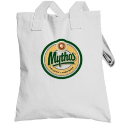 Mythos Hellenic Larger Beer Cool Booze Logo Party Totebag