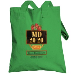 Mad Dog Classic Beer Logo Totebag