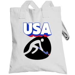 Usa American Field Hockey Team Summer Olympic Games Fan Totebag