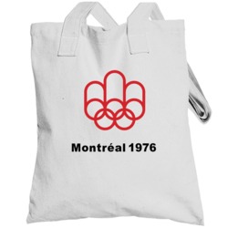 Montreal Summer 1976 Olypics Retro Logo World Olympiad Totebag