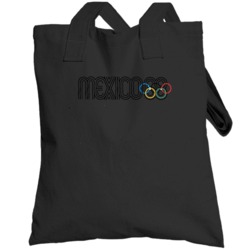 Mexico Summer Olympics 1968 Retro Logo World Olympiad Fan Totebag