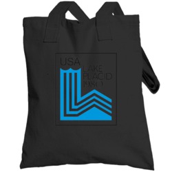 Lake Placid Winter Olympics 1980 Retro Logo World Olympiad Fan Totebag