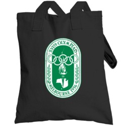 Melbourne Summer Olympics 1956 Retro Logo World Olympiad Fan Totebag