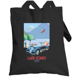 Lake Como Italy Classic Travel Poster  Vintage Totebag