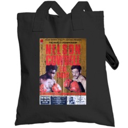 Nelson Vs Cowdwll The Fight Classic Boxing Poster Totebag