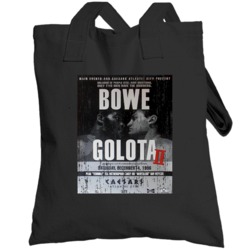 Bowe Vs Golota 2 Classic Boxing Poster 1996 Totebag