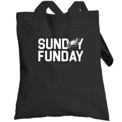 Philadelphia Football Sunday Funday Team Division League Fan Totebag