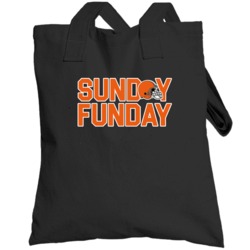 Cleveland Football Sunday Funday Team Division League Fan Totebag