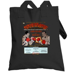 Perseverance Larry Holmes Vs David Bey 1985 Classic Boxig Poster Toteb