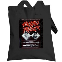 Larry Holms Vs Joe Frazier 1983 Classic Boxing Poster Totebag
