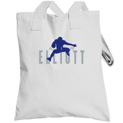 Air Ezekiel Elliott Jump Dallas Football Player Fan Parody Totebag