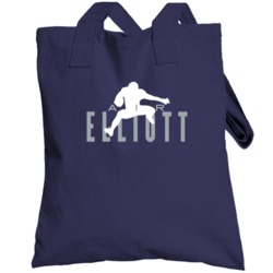 Air Ezekiel Elliott Jumps Dallas Football Player Fan Parody Totebag