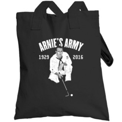 Arnold Palmer Arnie's Army Golfing Legend Memorial Retro Fan Totebag