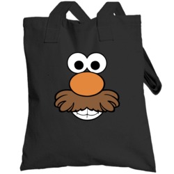 Mr Potato Head Face Kids Toy Story Simple Halloween Costume Totebag