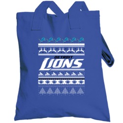 Detroit Football Team Ugly Christmas Sweater Holiday Sports Fan Gift T