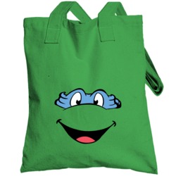 Leonardo Ninja Turtle Maternity Pregnant  Costume Totebag