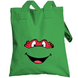 Raphael Ninja Turtle Maternity Pregnant  Costume Totebag