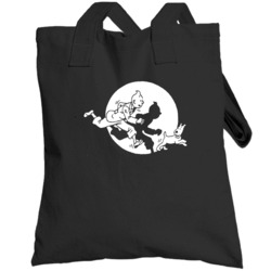 Tintin Retro Cartoon Totebag