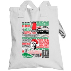 National Lampoon's Christmas Vacation Movie Quote Mashup Totebag