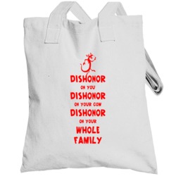 Mushu Dishonor On Your Cow Totebag