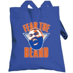 Kyle O'quinn Fear The Beard Funny New York Basketball Player Fan Toteb