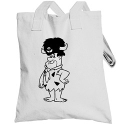 Fred Flintstone Grand Puba Cartoon Classic Totebag