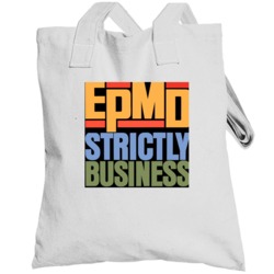 Epmd Strictly Business Retro Rap Music Totebag