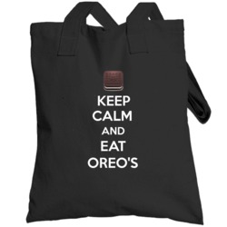 Keep Calm And Eat Oreos Popular Food Icon Oreo Fan Gift Totebag
