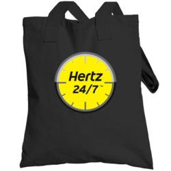 Hertz 24 7 Rental Services Automobile Car Parts Cool Brand Logo Toteba