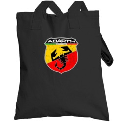 Fiat 500 Abarth Emblem Automobile Car Parts Cool Brand Logo Totebag