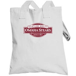 Omaha Steaks 1917 Logo Popular Steak Brand Food Fan Gift Totebag