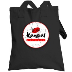 Kanpai Restaurante Logo Popular Japenese Cuisine Food Fan Gift Totebag
