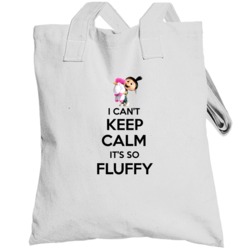 I Cant Keep Calm Its So Fluffy Decpicable Me Movie Parody Fan Gift Tot