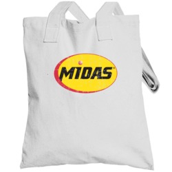 Midas Automobile Car Truck Motorcycle Auto Parts Cool Distressed Style