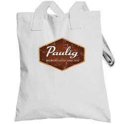 Paulig Logo Popular Coffee Brand Drink Gift Totebag