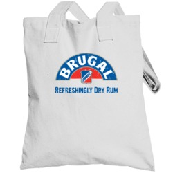 Brugal Logo Popular Rum Alcohol Beverage Drink Fan Gift Totebag