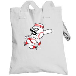 Cincinnati Redlegs Old Mlb Logo Totebag