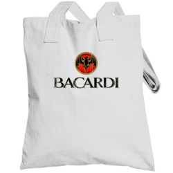 Bacardi Logo Popular Vodka Alcohol Beverage Drink Fan Gift Totebag