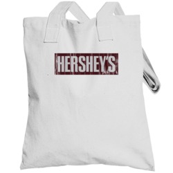 Hersheys Logo Popular Chocolate Bar Brand Food Fan Gift Totebag