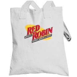 Red Robin Logo Popular Gourmet Burger Restaurant Food Fan Gift Totebag