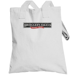 Bruegger's Bagels Cool Popular Food Restaurant Brand Logo Gift Totebag