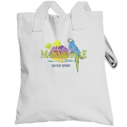 Margaritaville Cool Popular Food Drink Restaurant Brand Logo Gift Tote