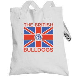 The British Bulldog Wrestling Wwf Totebag
