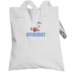 Funny Kiteologist Totebag
