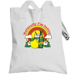 70s Naturally I'm Better Squirt Soda Deadstock Totebag