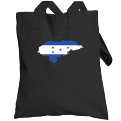 Honduras Country Flag Silhouette Patriotic Nationality Totebag